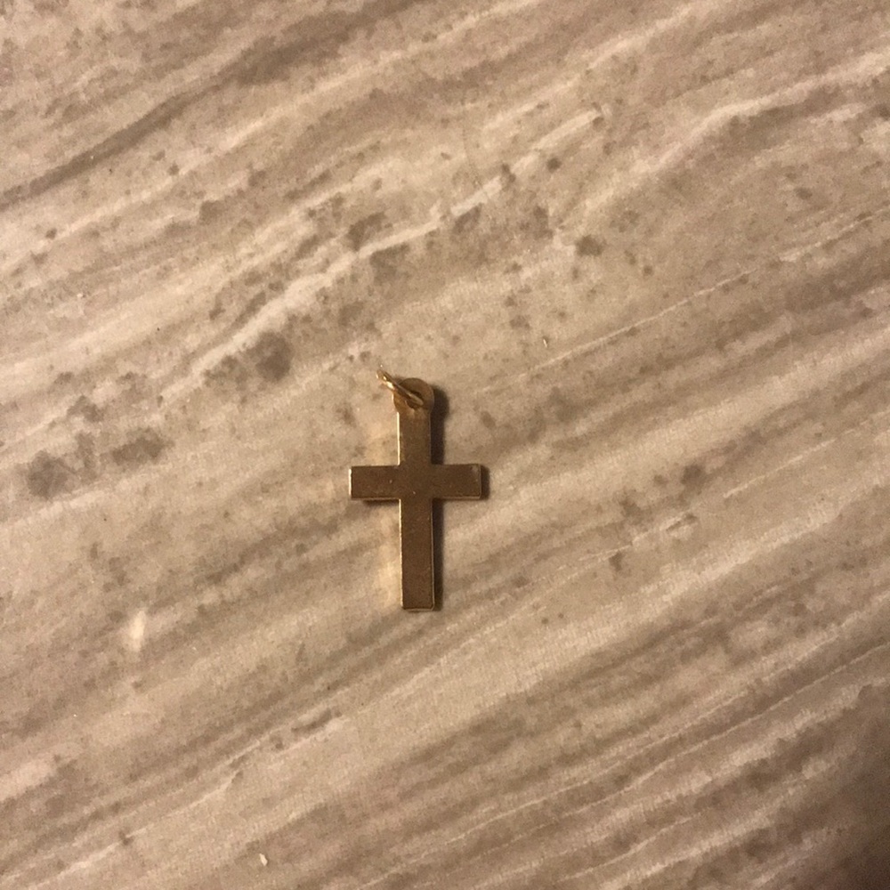 Gold Cross Pendant